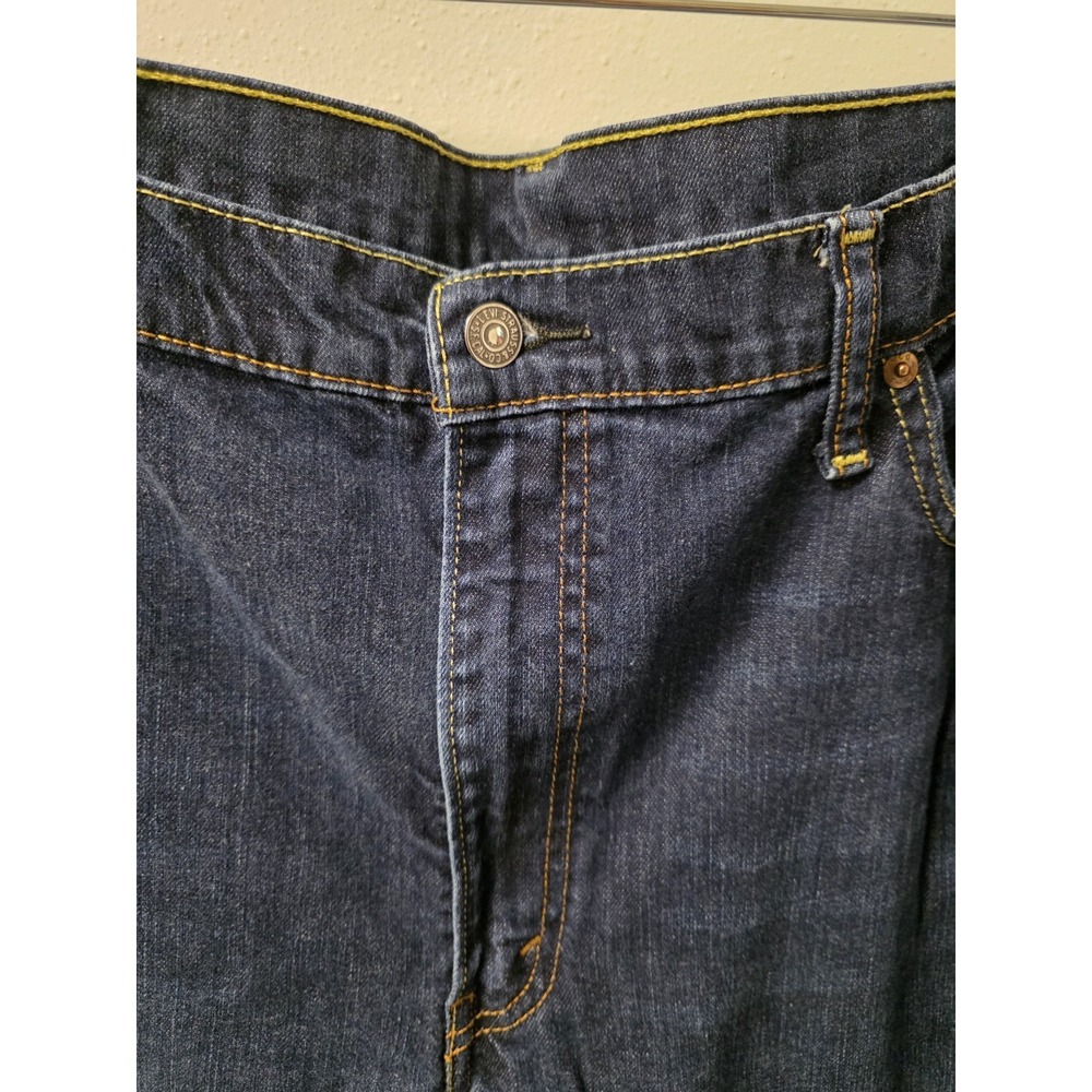 Levi's‎ 541 Athletic Fit Men's Dark Wash Jeans Size 40x32 Tapered Stretch Denim - Picture 2 of 8